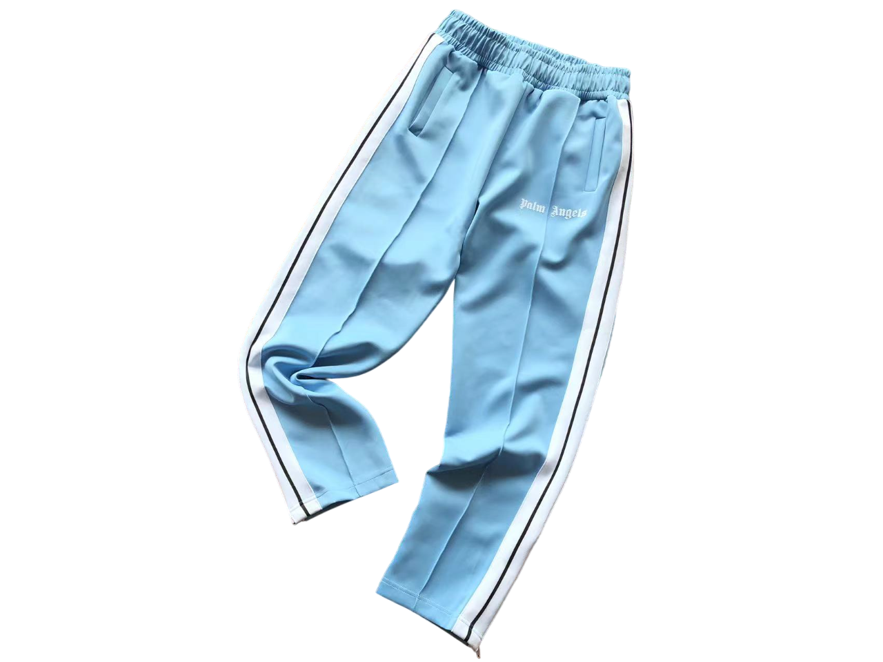 Palm angels track pants best sale baby blue