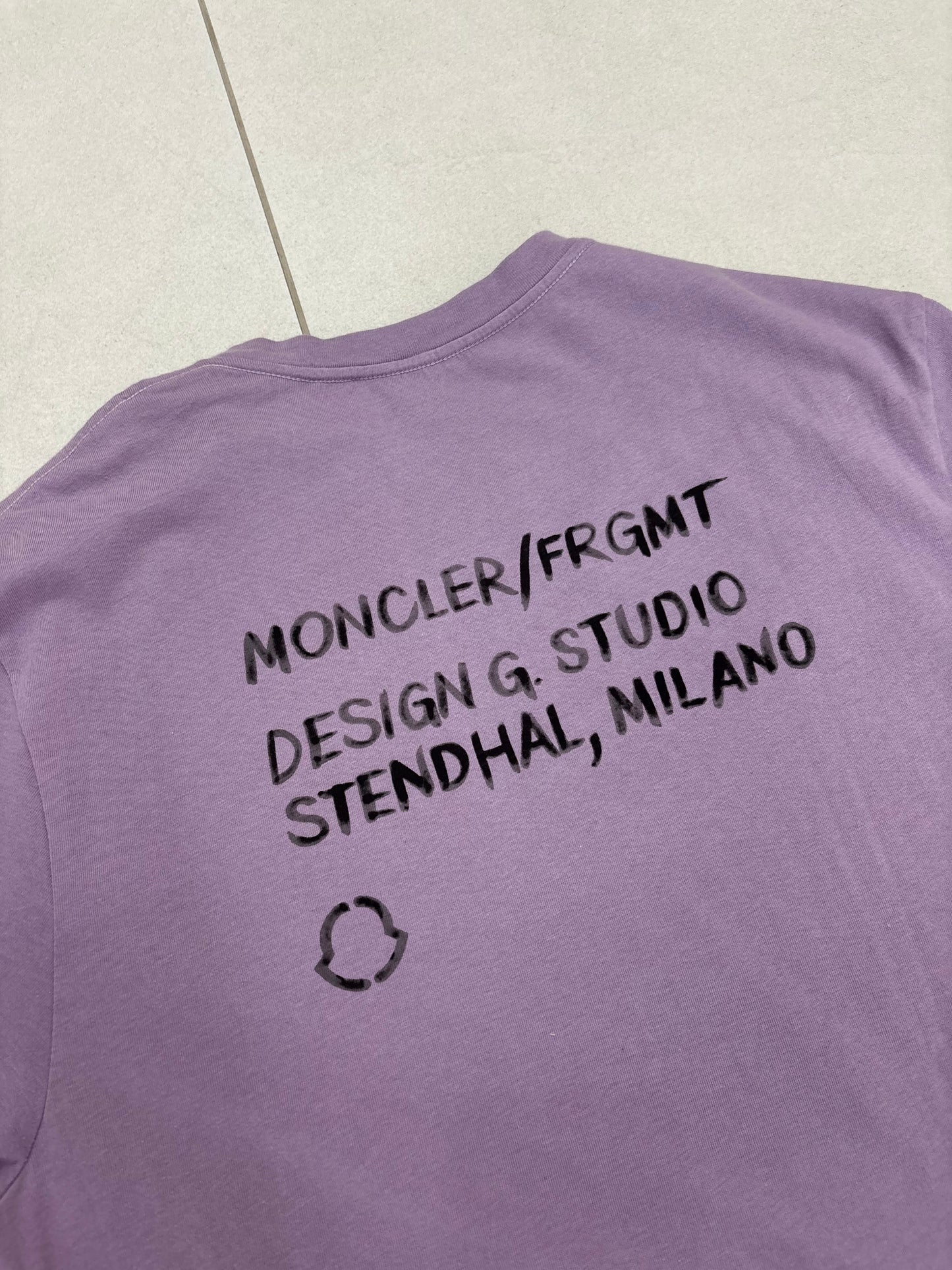 T-Shirt Moncler X Fragment-Size S-Condizioni 8/10