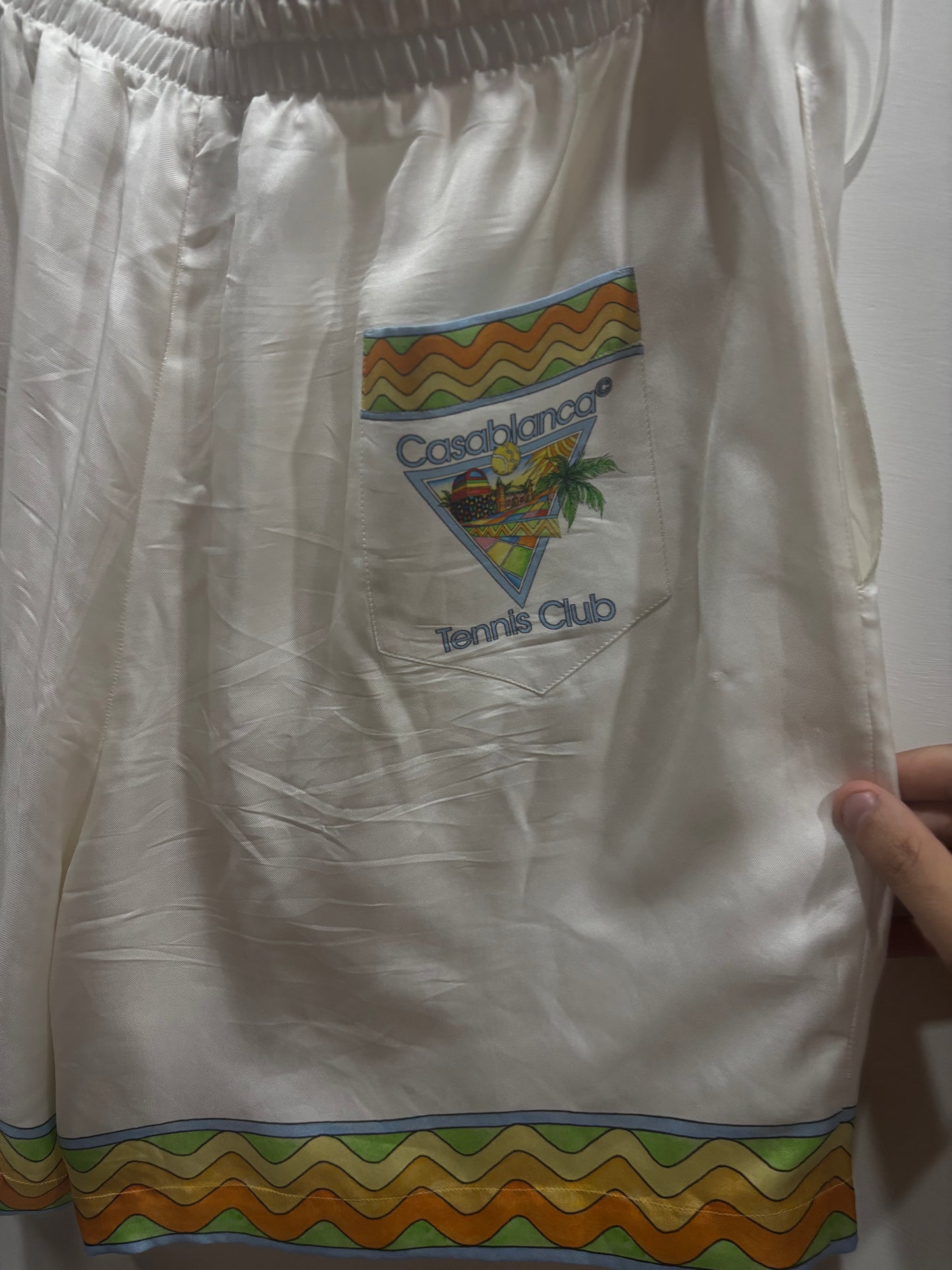 Pantaloncino seta Casablanca-Size XL-Condizioni 8,5/10
