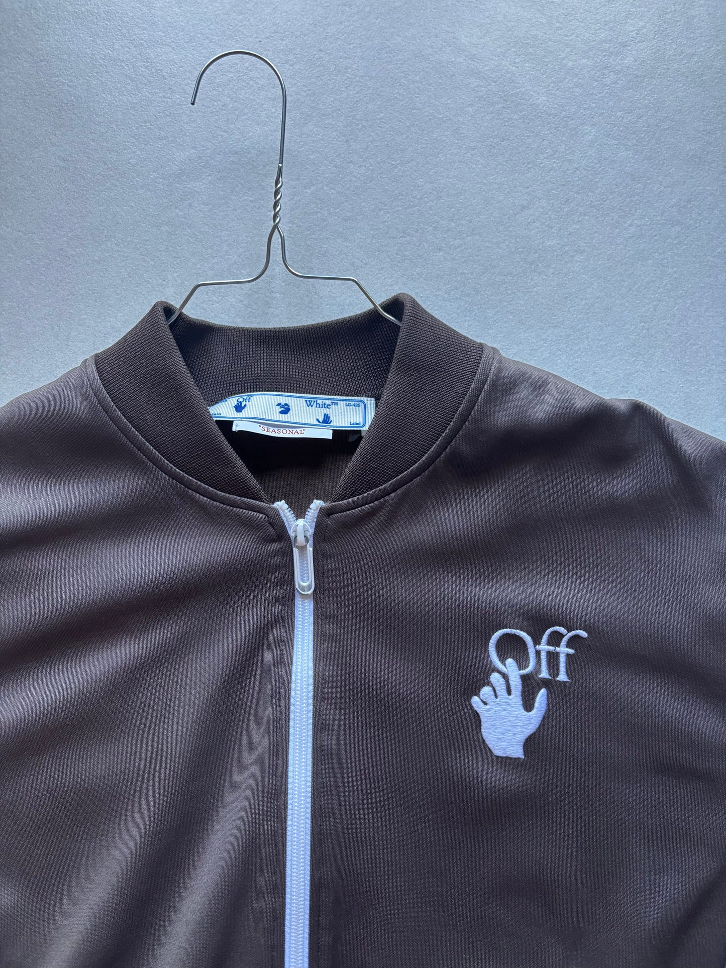 Felpa zip Off-White-Size XL-Condizioni 8,5/10