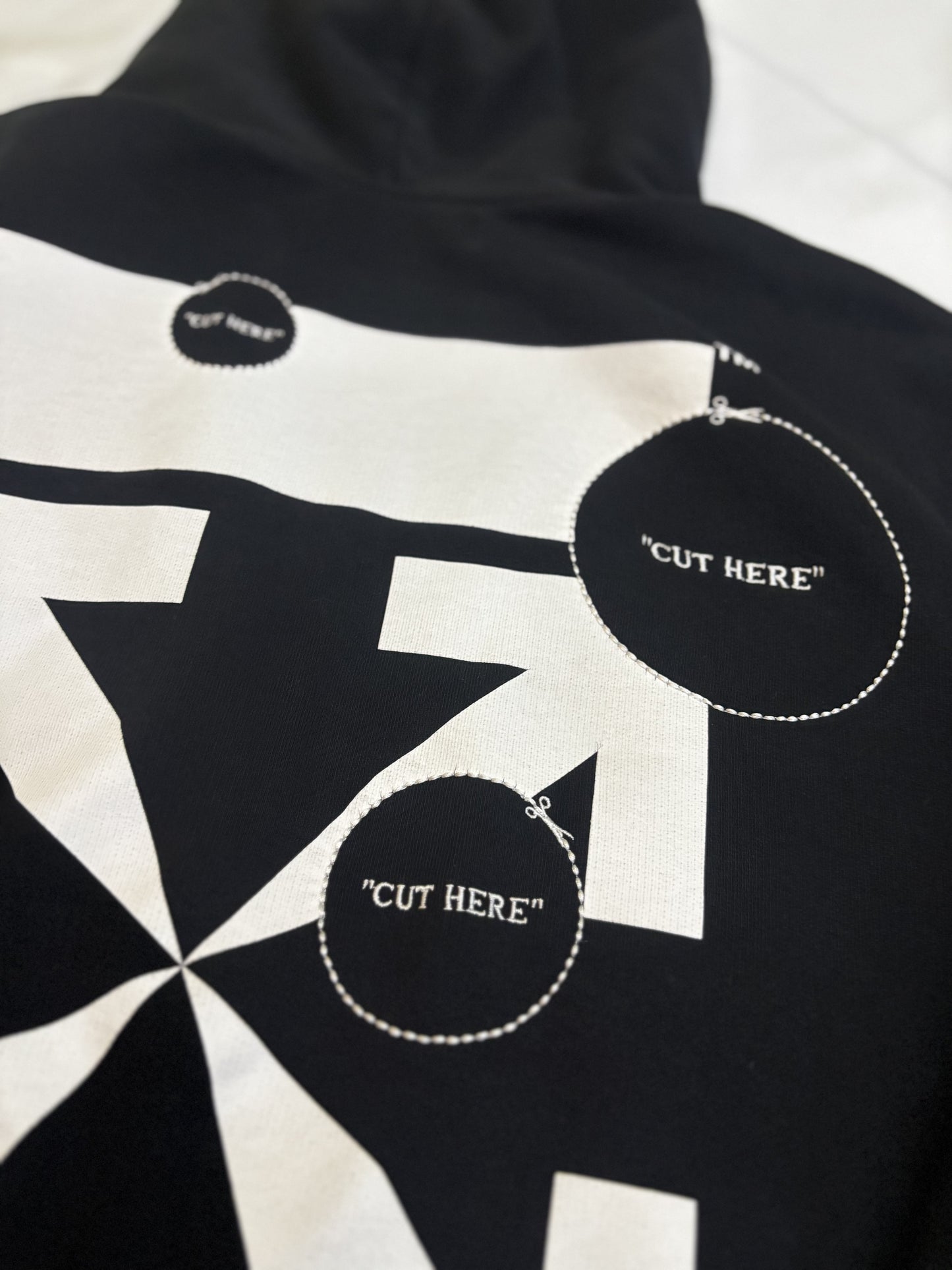 Felpa Zip Off-White-Size M-Condizioni 8/10