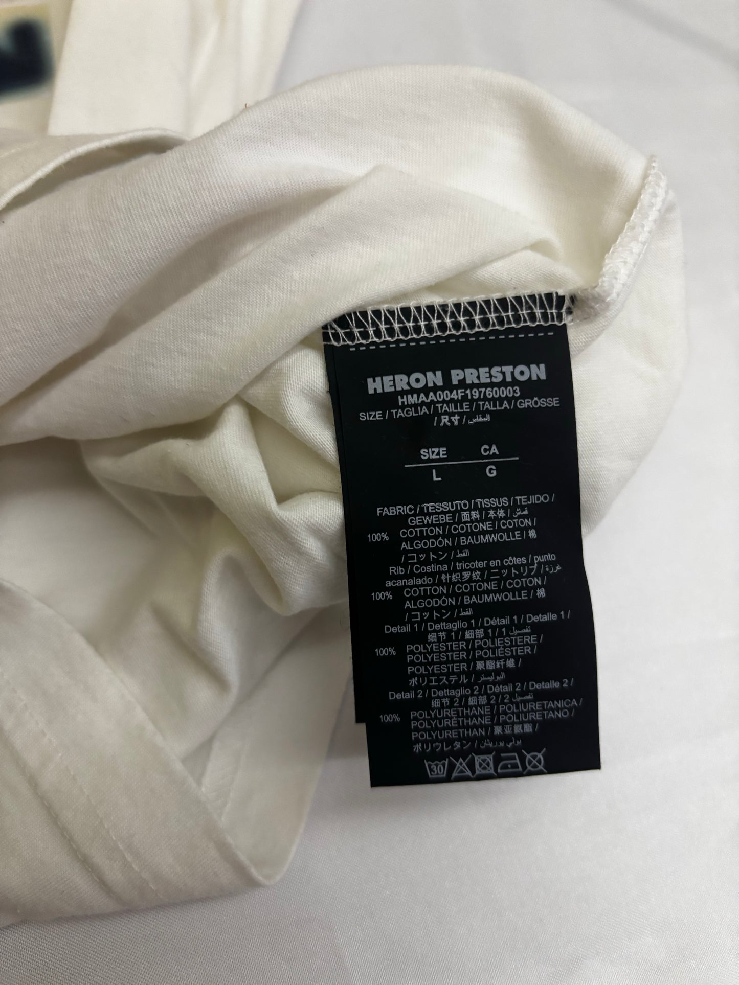 T-Shirt Heron Preston-Size L-Condizioni 8/10