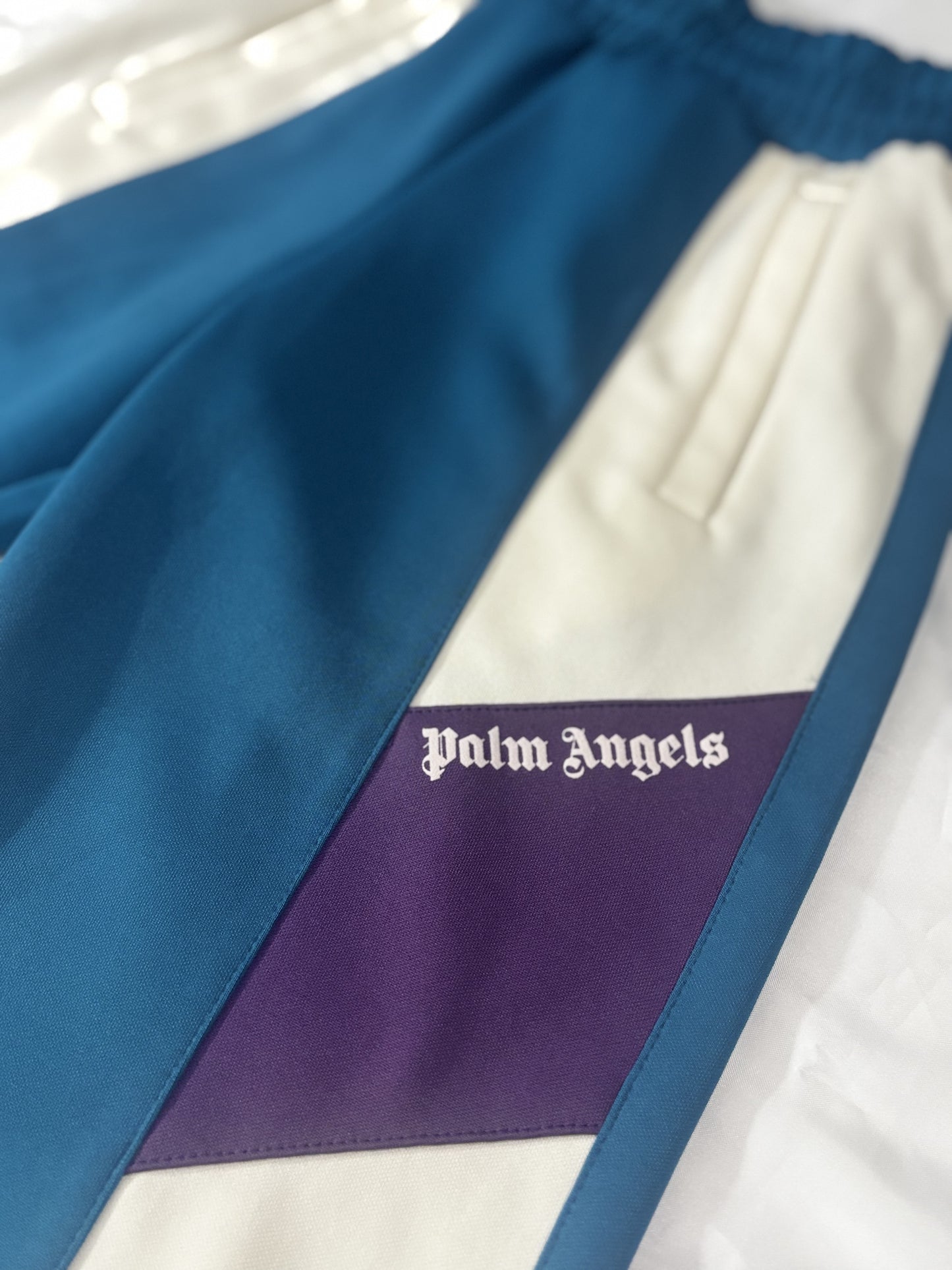 Pantalone tuta Palm Angels-Size XS-Blu/ Viola-Condizioni 8.5/10