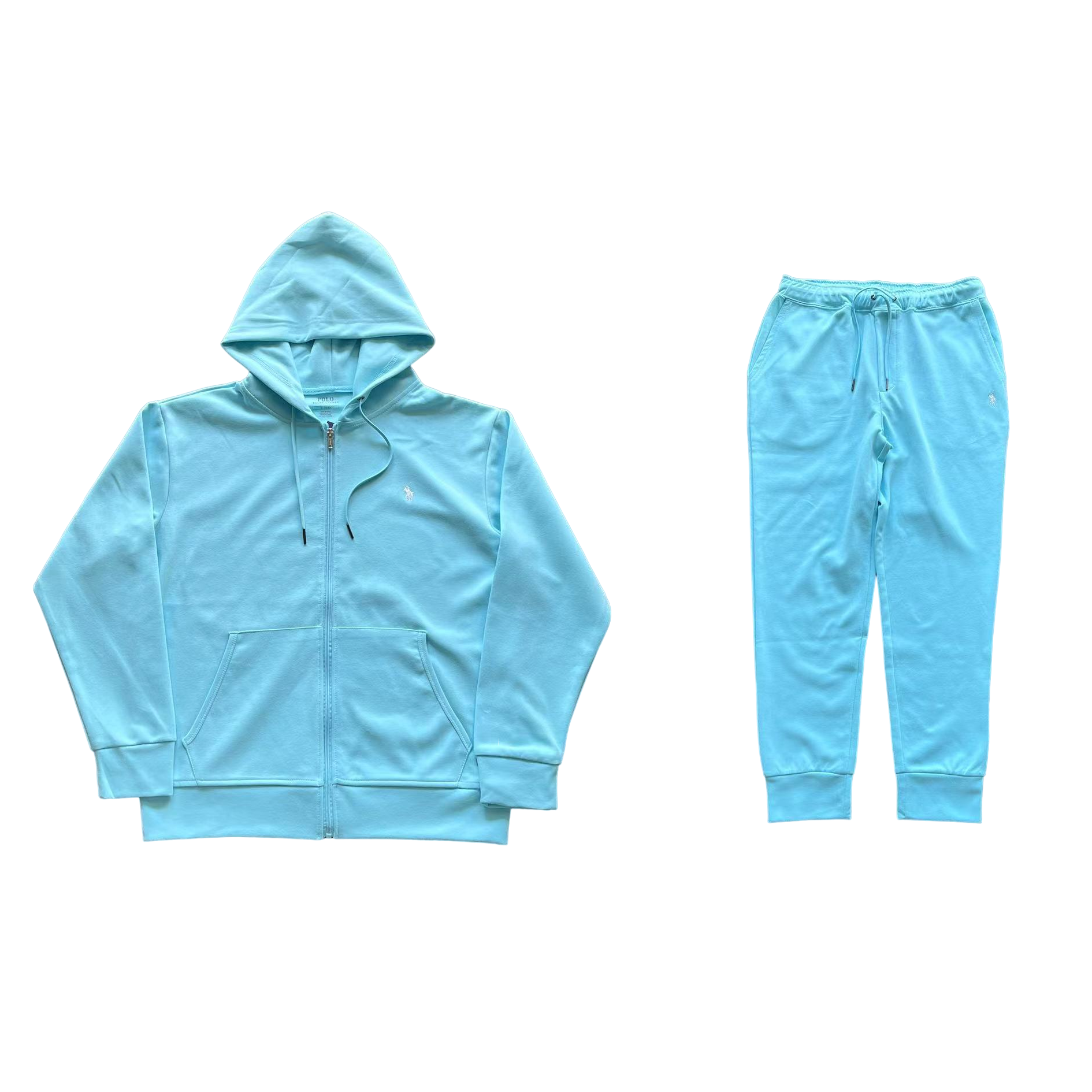 Blue polo tracksuit hotsell
