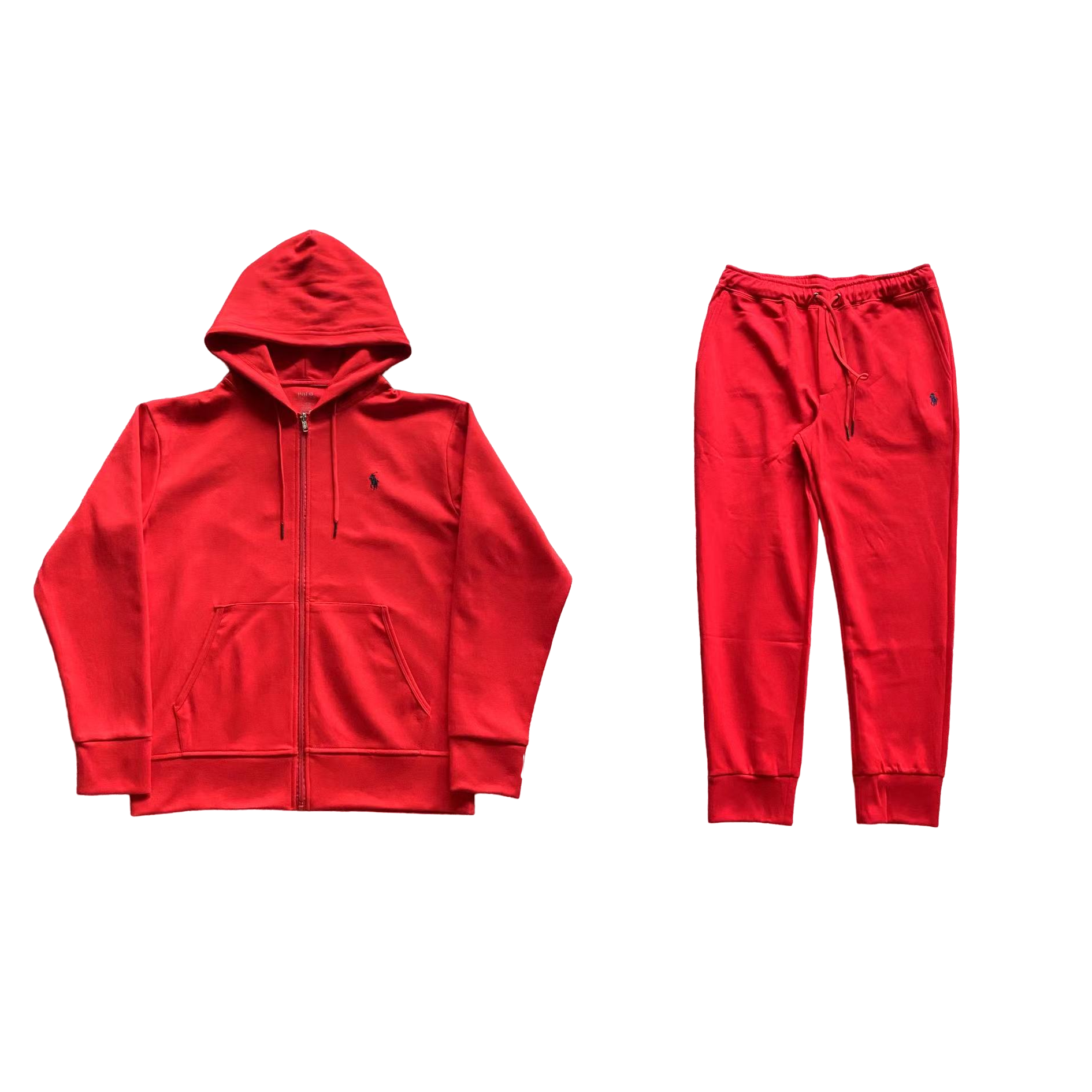 Red ralph lauren deals tracksuit