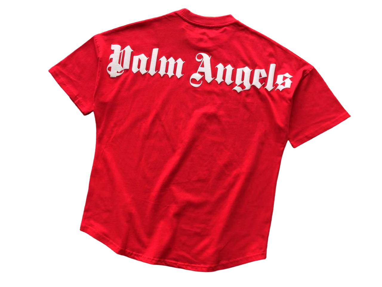 Palm Angels red back logo