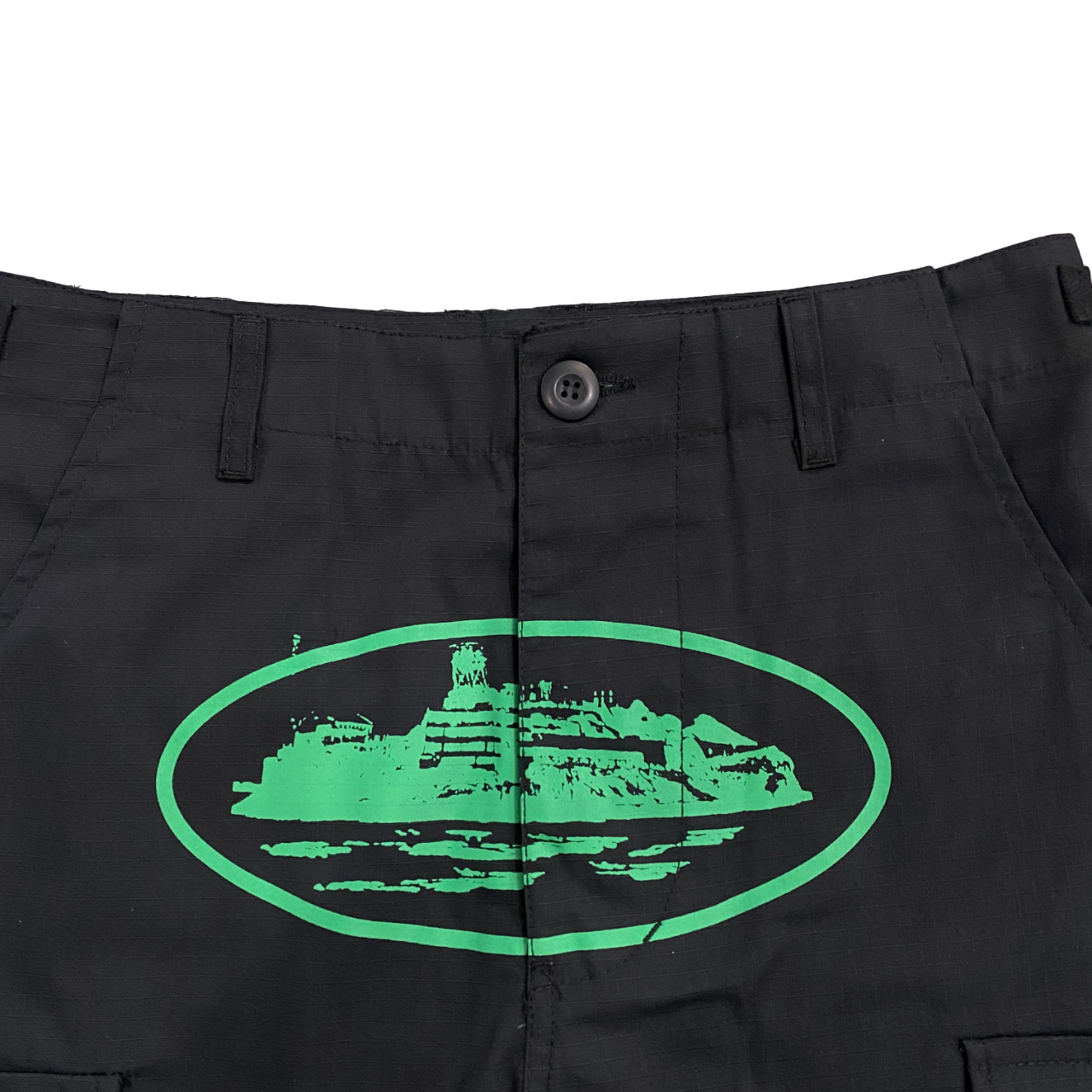 cargo shorts corteiz black/green - CopDripStar