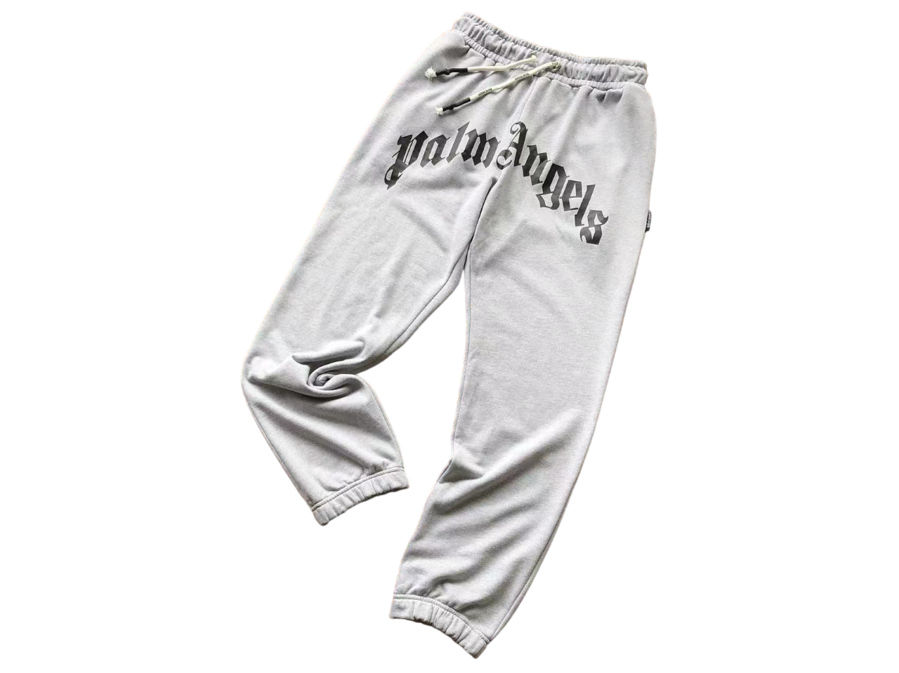 Palm Angels gray track pant