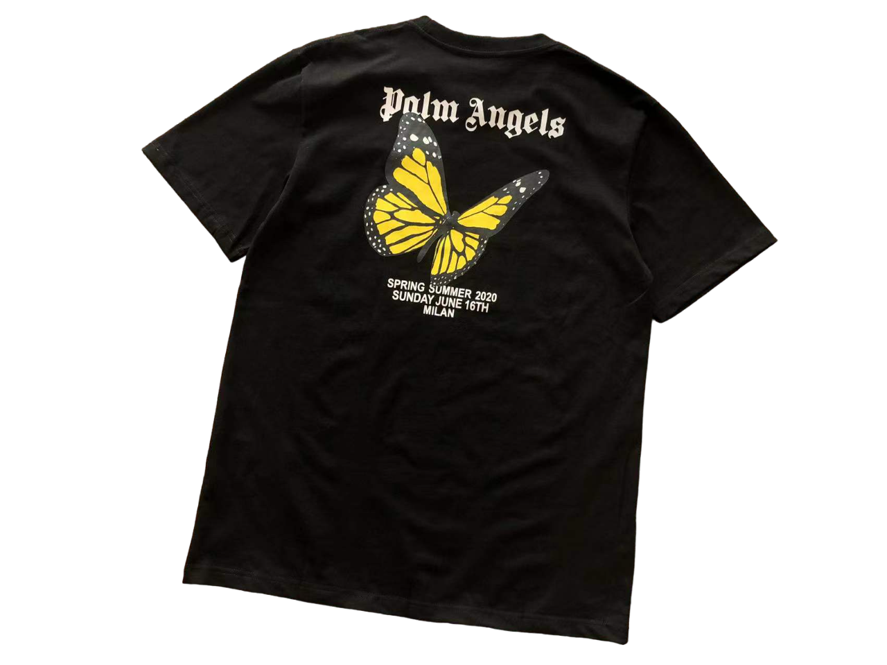 Palm Angels butterfly black