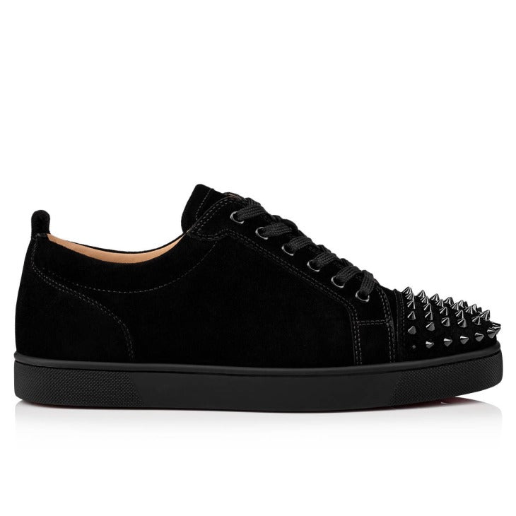 Louis Junior Spikes in suede black