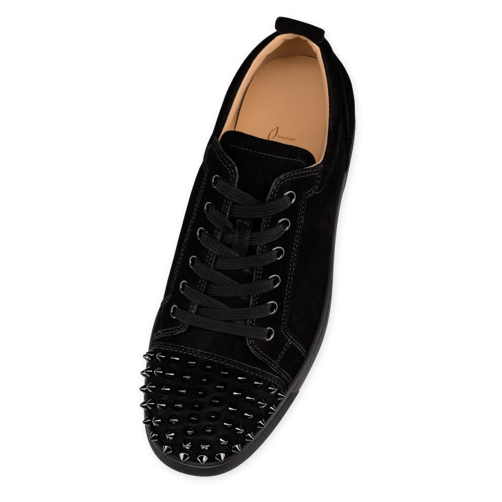 Louis Junior Spikes in suede black