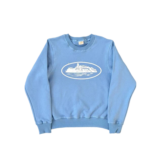 Crtz baby blue crewneck