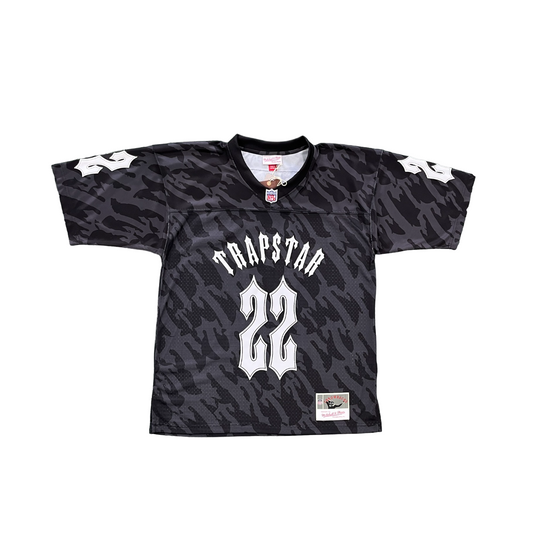 Trapstar football jerset black - CopDripStar