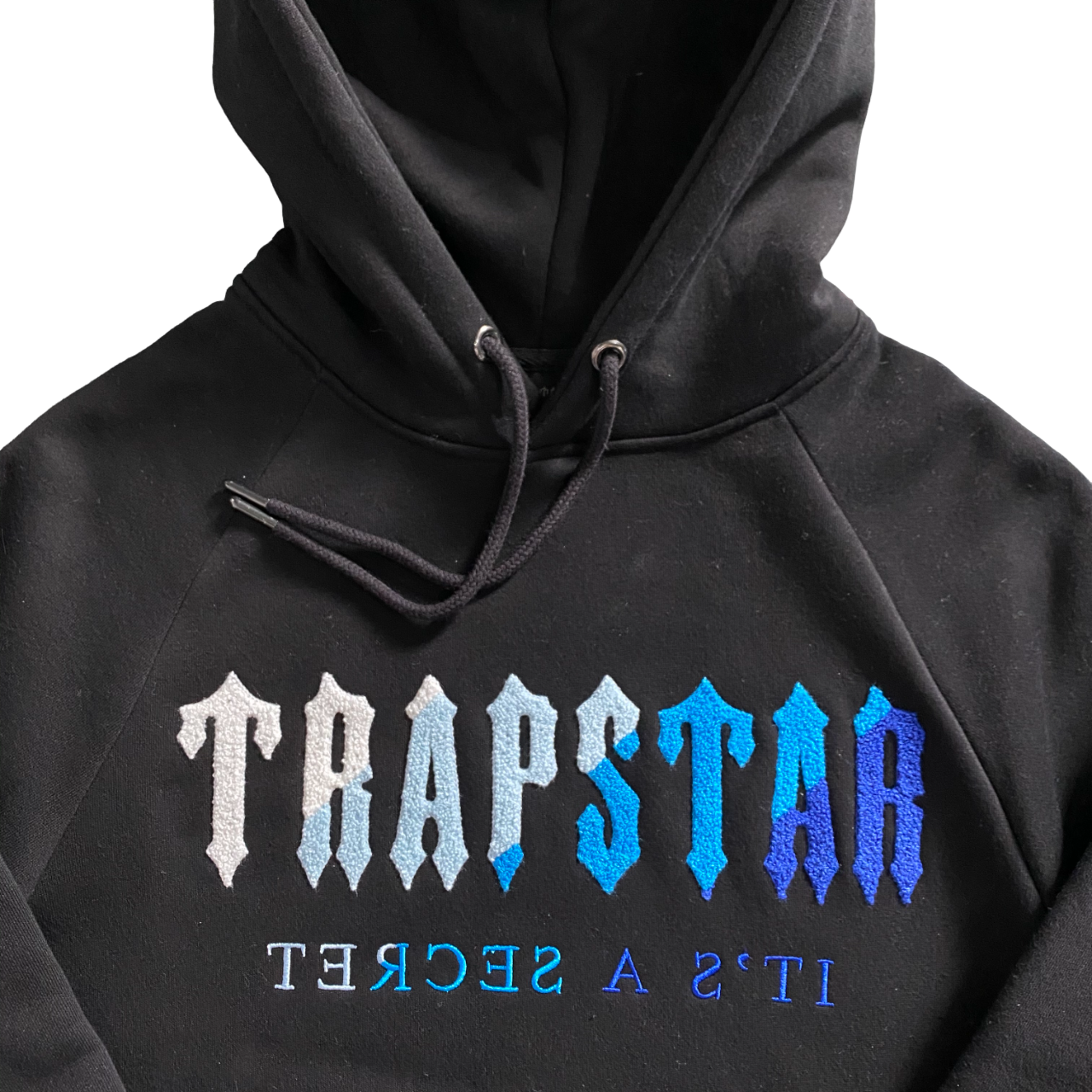 Trapstar titanium top decoded hoodie