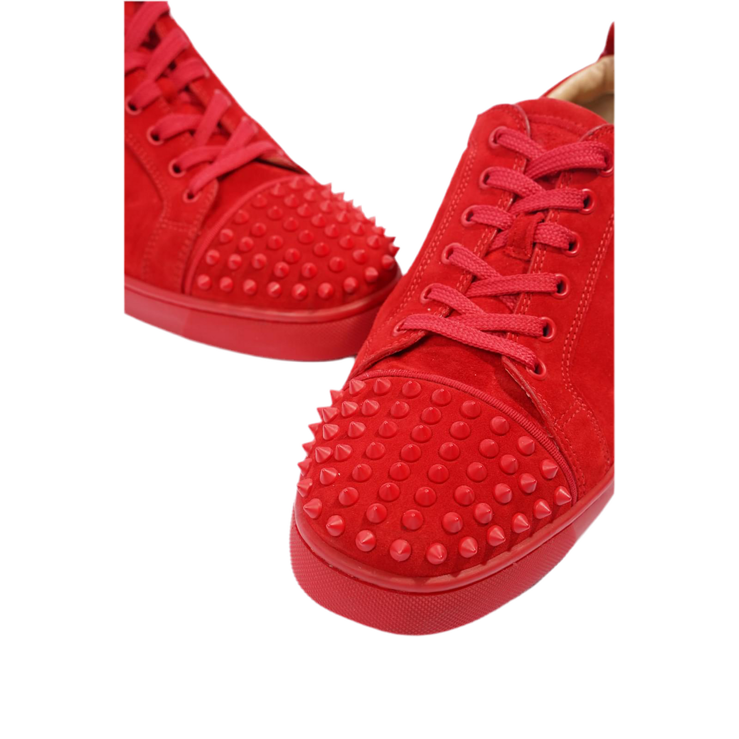 Louis Junior spikes in suede red