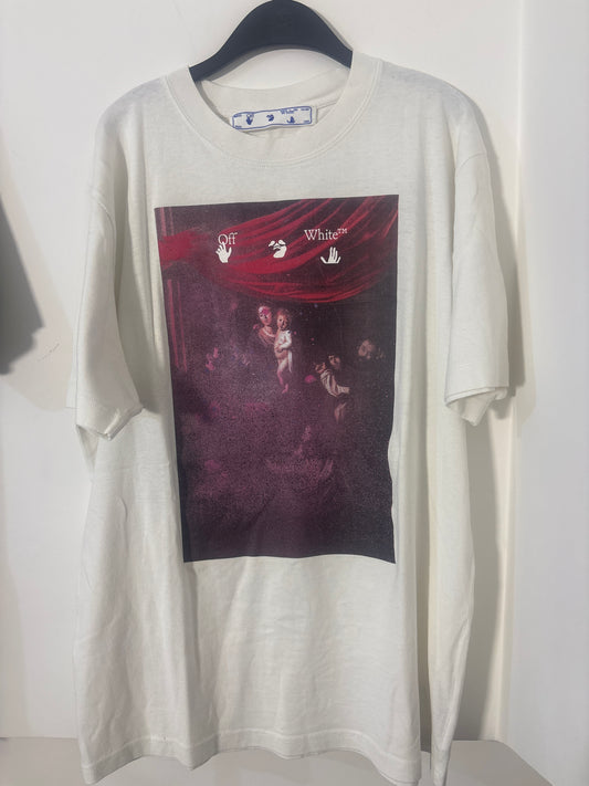T-Shirt Off-White-Size M-Condizioni 8,5