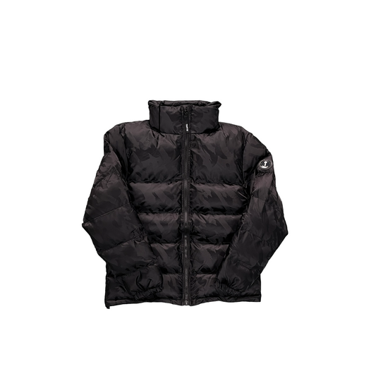 Trapstar puffer jacquard black - CopDripStar