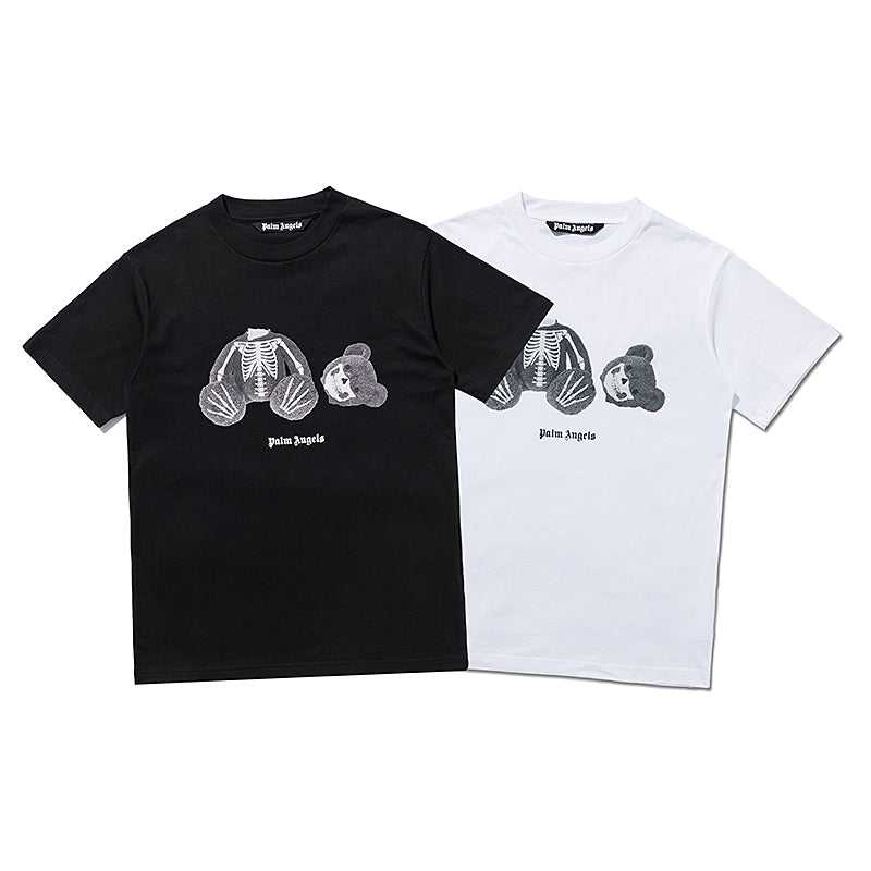 Palm Skeleton bear tee