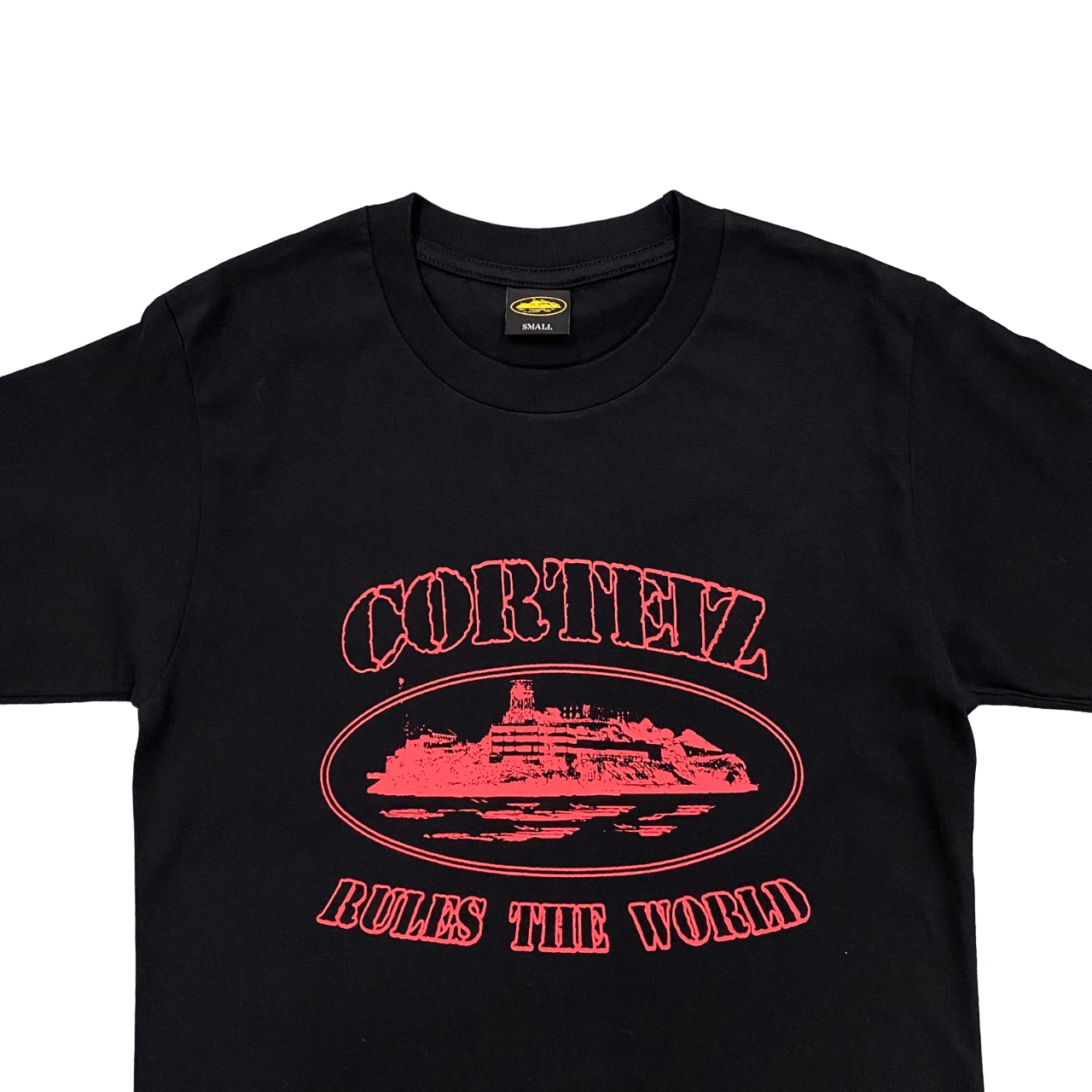 T-Shirt Corteiz red logo - CopDripStar