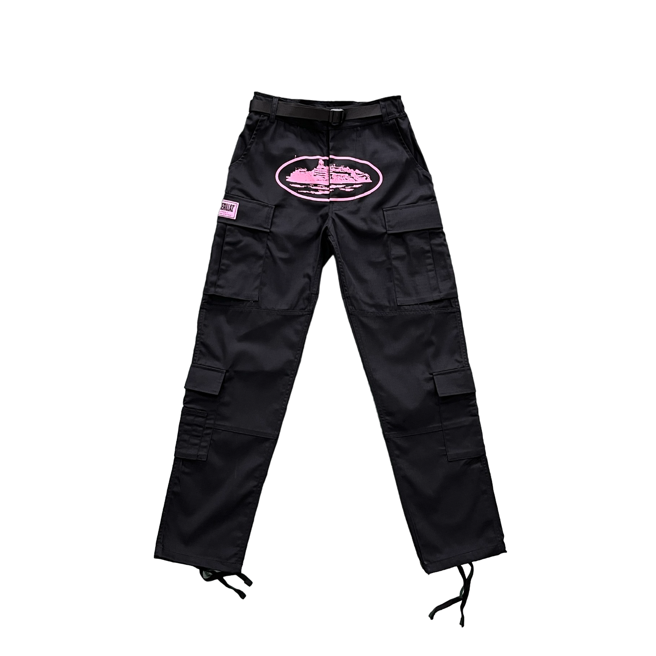 Corteiz pink logo cargo - CopDripStar