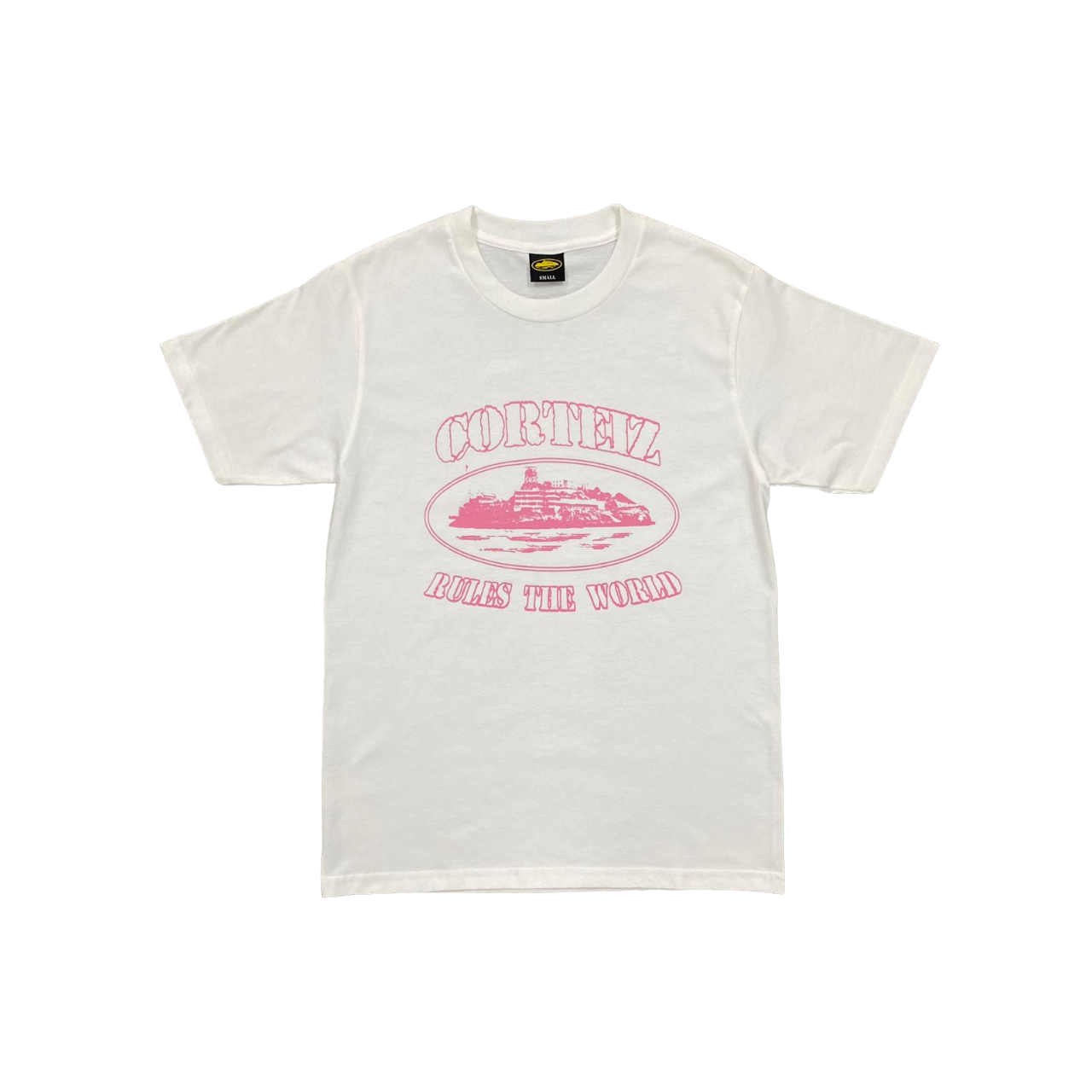 T-Shirt Corteiz logo pink - CopDripStar