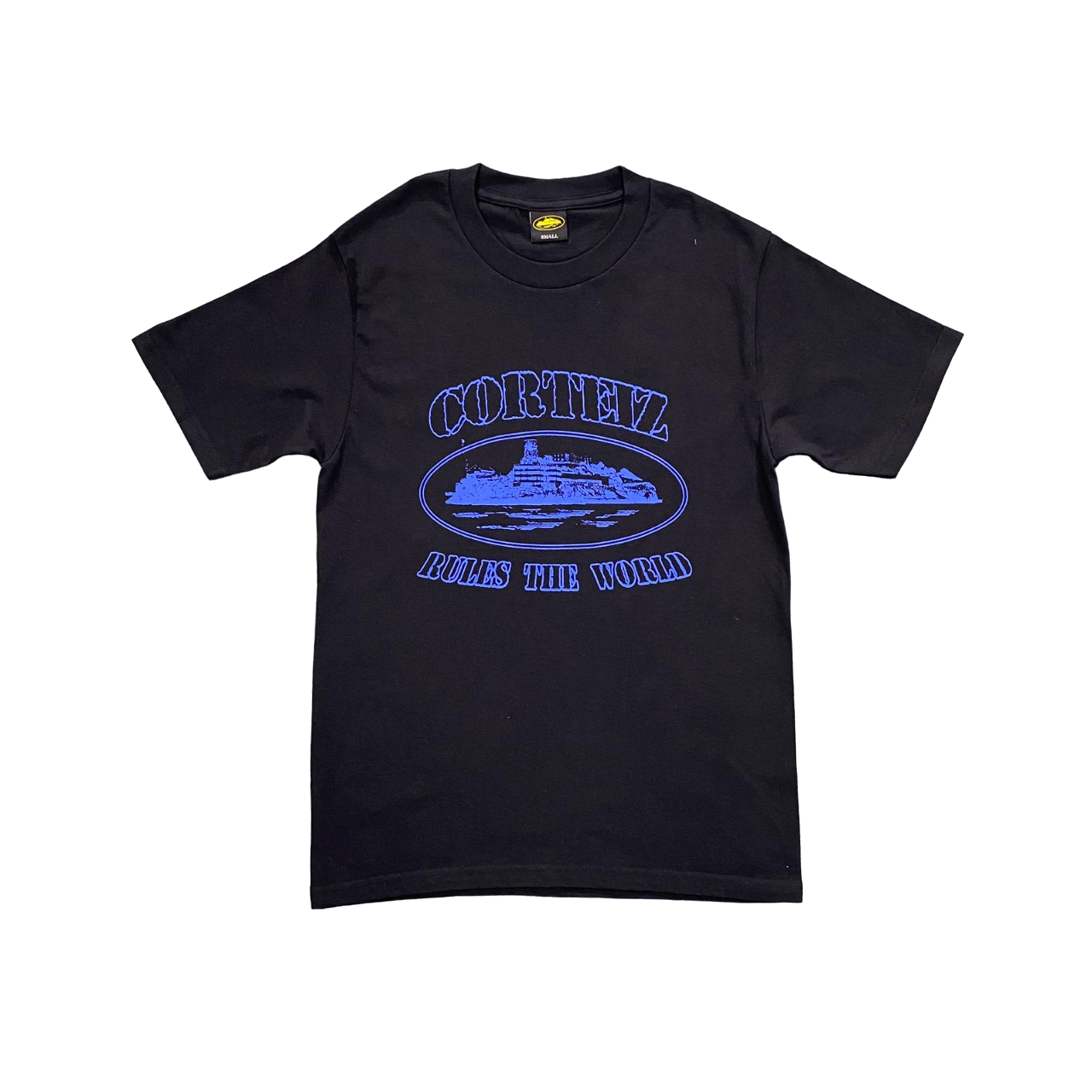 T-Shirt Corteiz logo blue - CopDripStar