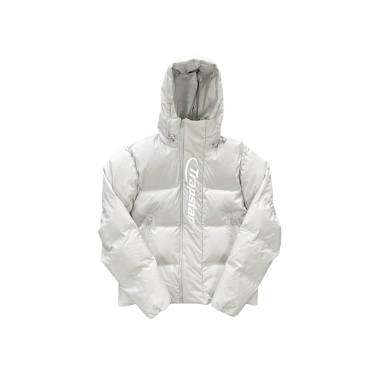 Trapstar puffer light grey - CopDripStar