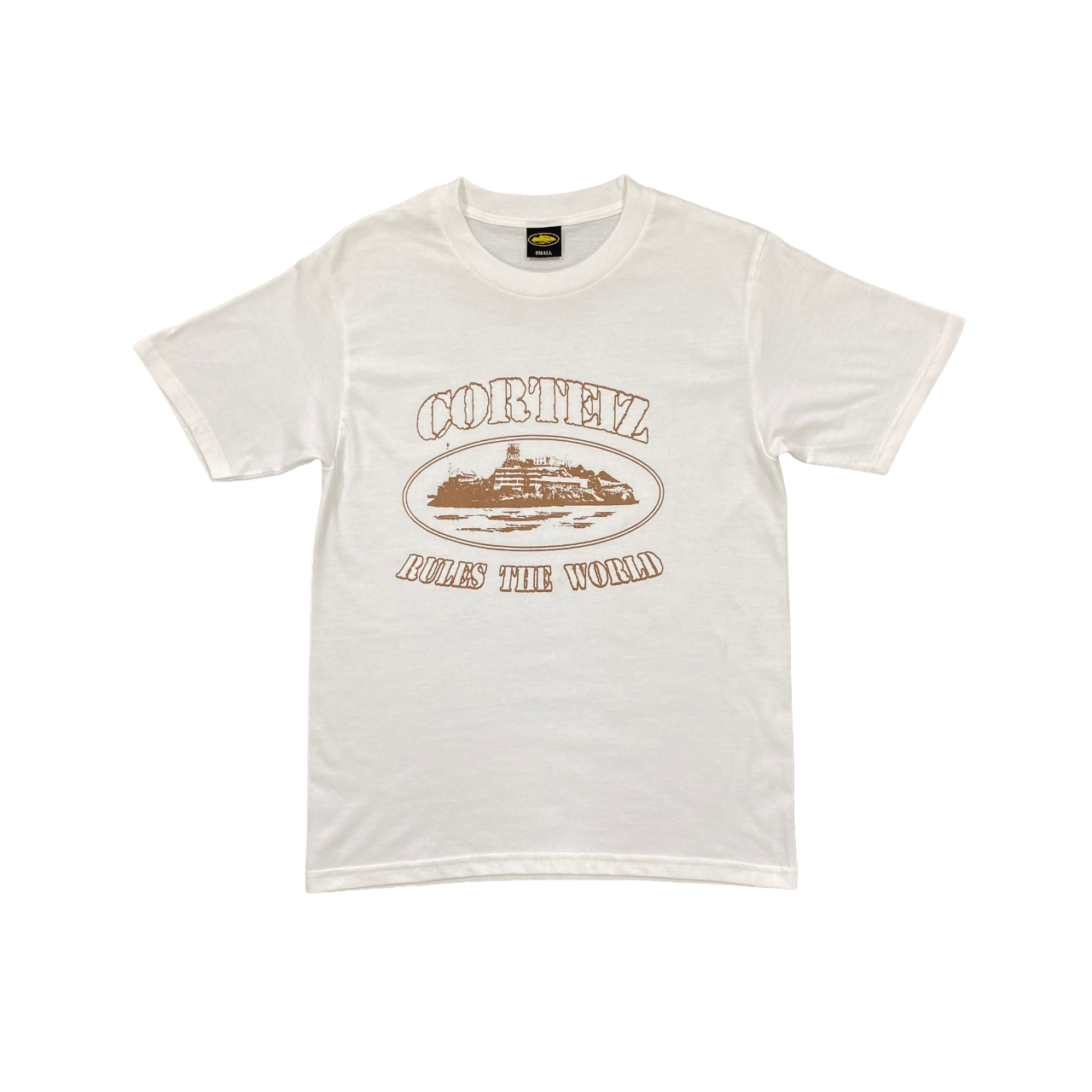 T-Shirt Corteiz logo brown - CopDripStar