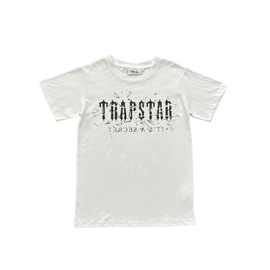 Trapstar broken lens tee white - CopDripStar