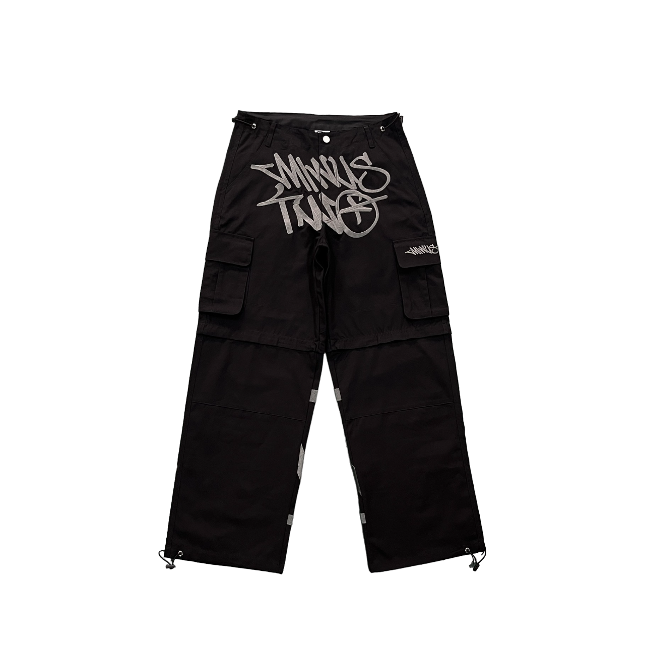 Minus Two detachable cargo black/grey - CopDripStar