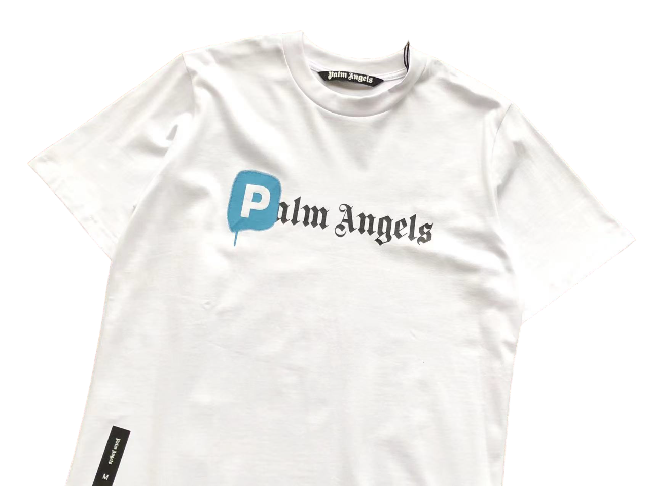 Palm Angels Pushin P white