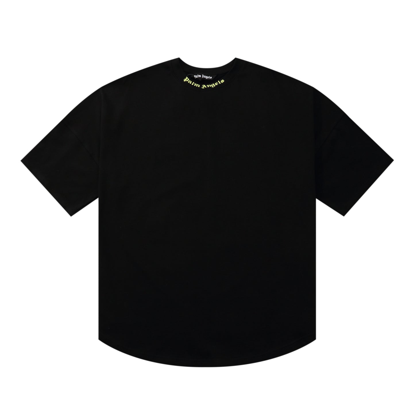 Palm Angels black/yellow back logo