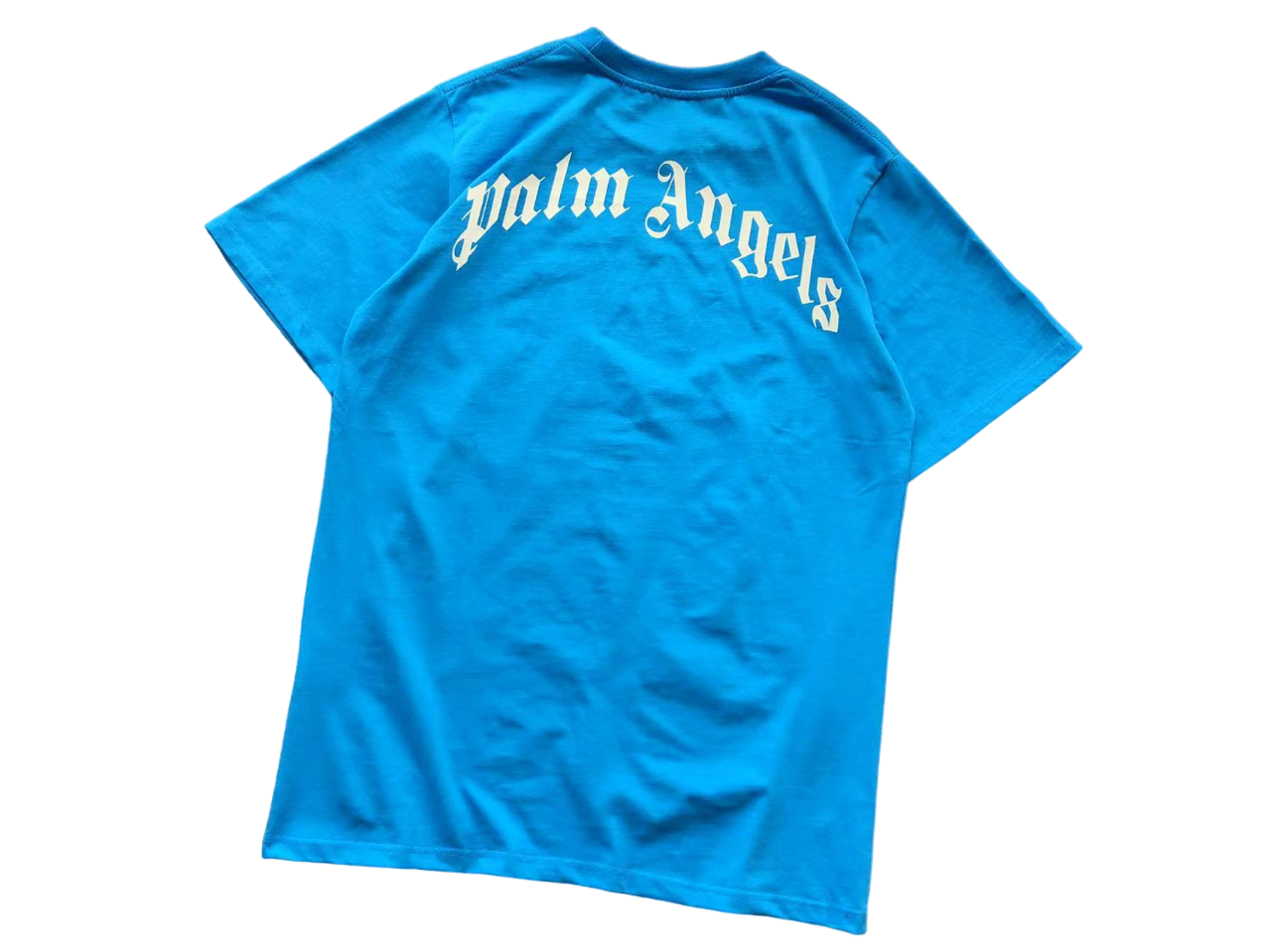 Palm angels blue bear shirt