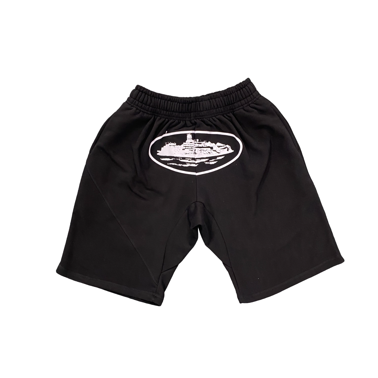 corteiz basic shorts black/white - CopDripStar