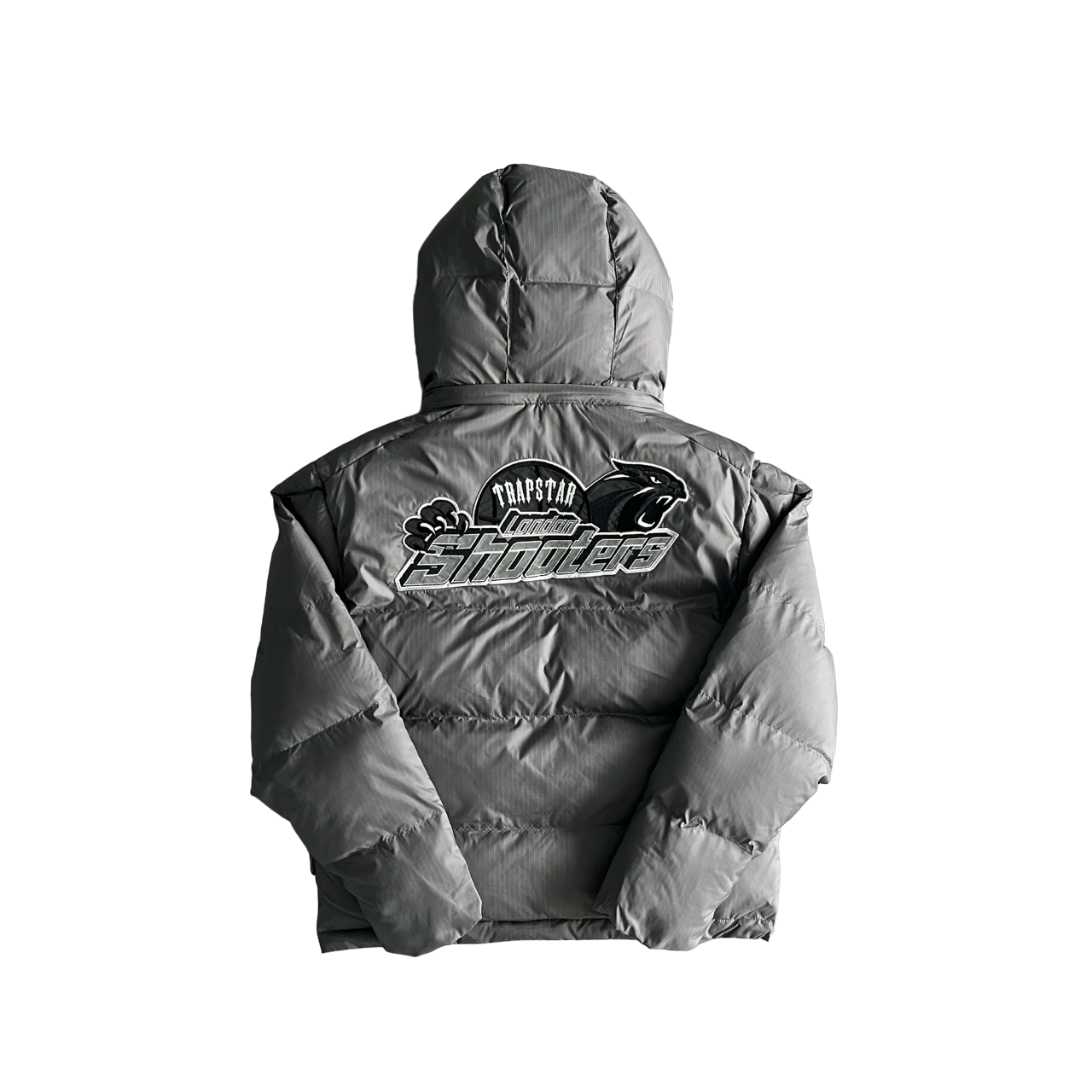 Trapstar puffer reflective logo - CopDripStar