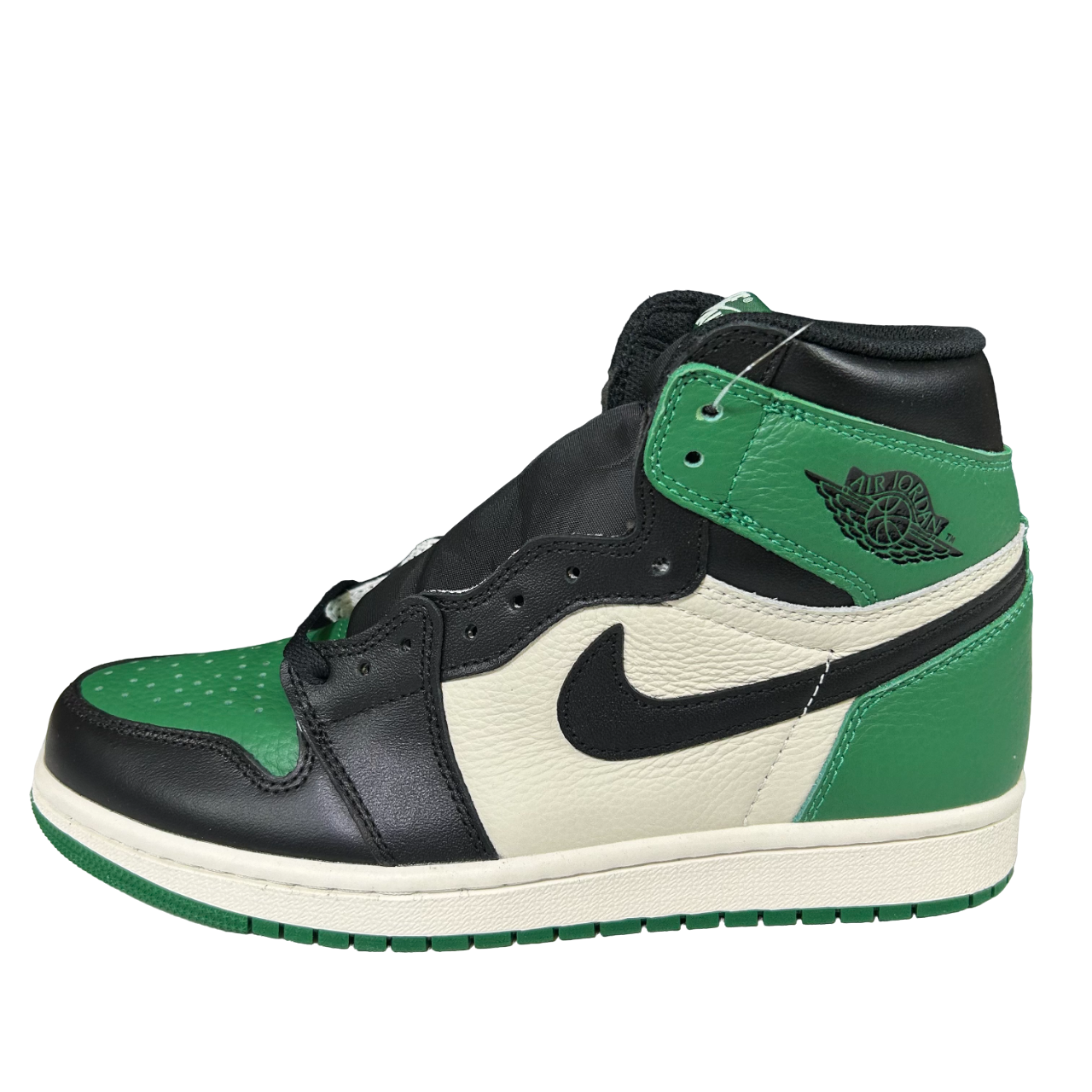 Jordan 1 high green toe