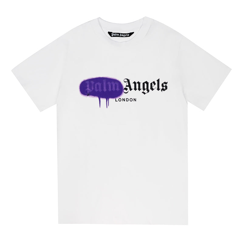 Palm Angels purple spray tee