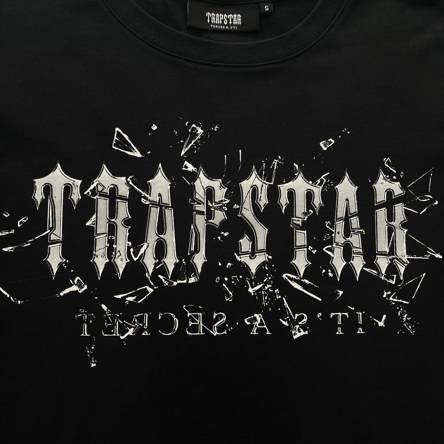 Trapstar t-shirt broken lens tee black - CopDripStar