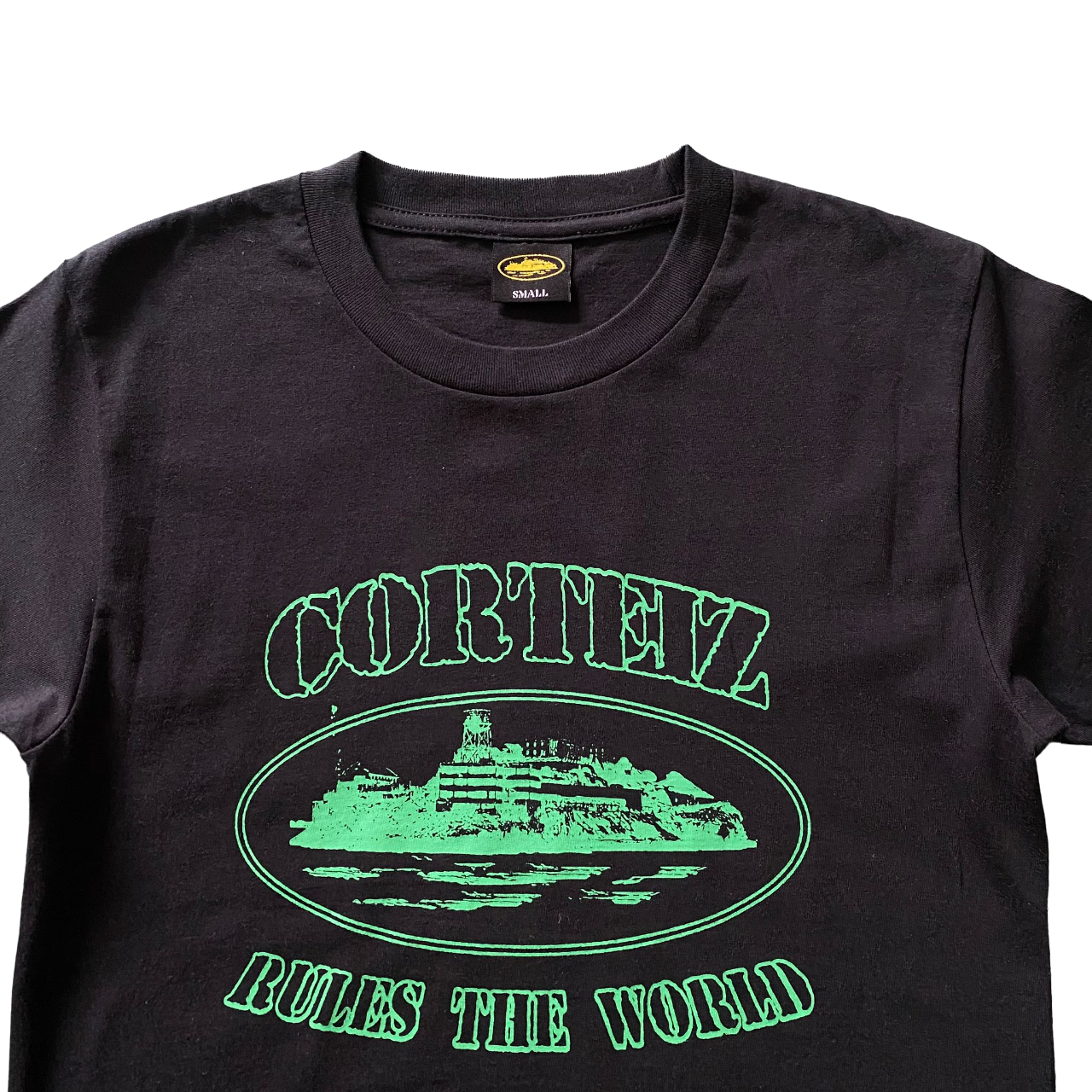 T-Shirt Corteiz logo green - CopDripStar