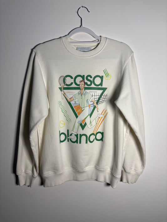 Crewneck Casablanca-Size S-Condizioni 8,5/10