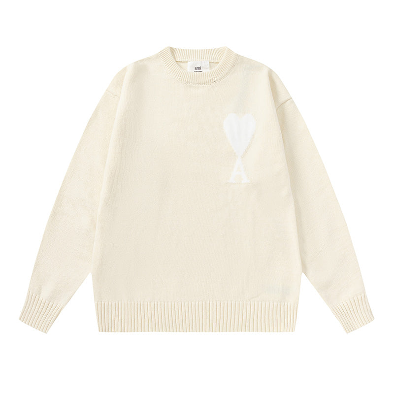 Knitted Sweater cream white