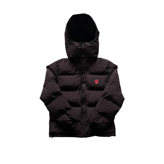 Trapstar puffer black/red