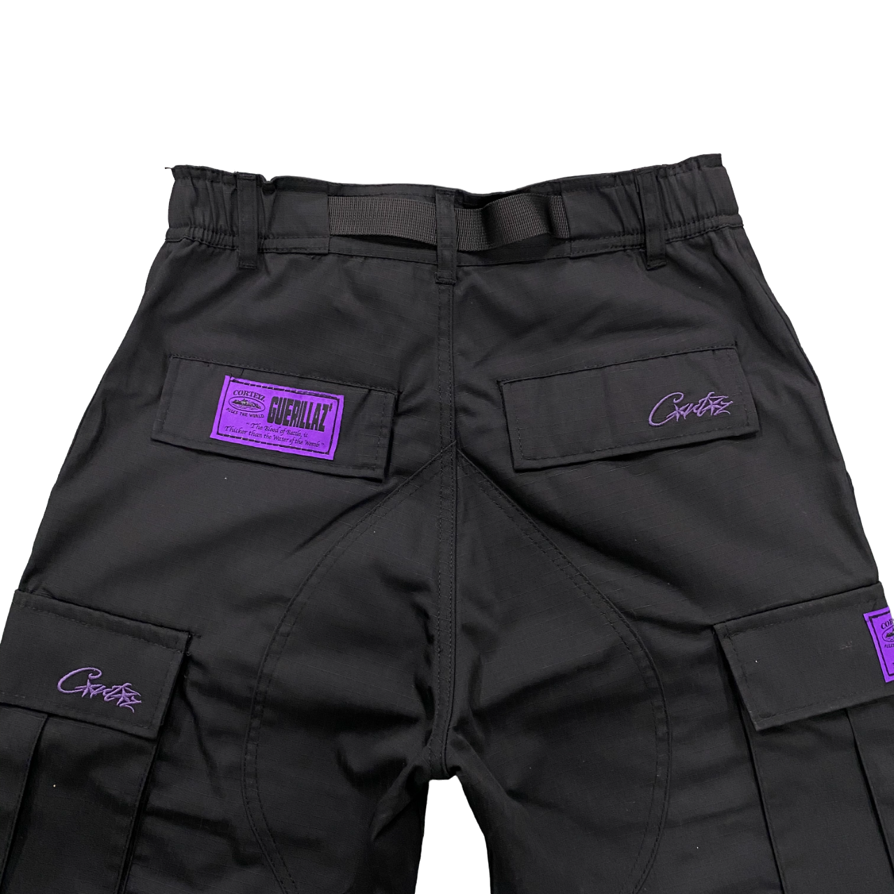 Corteiz purple logo cargo - CopDripStar