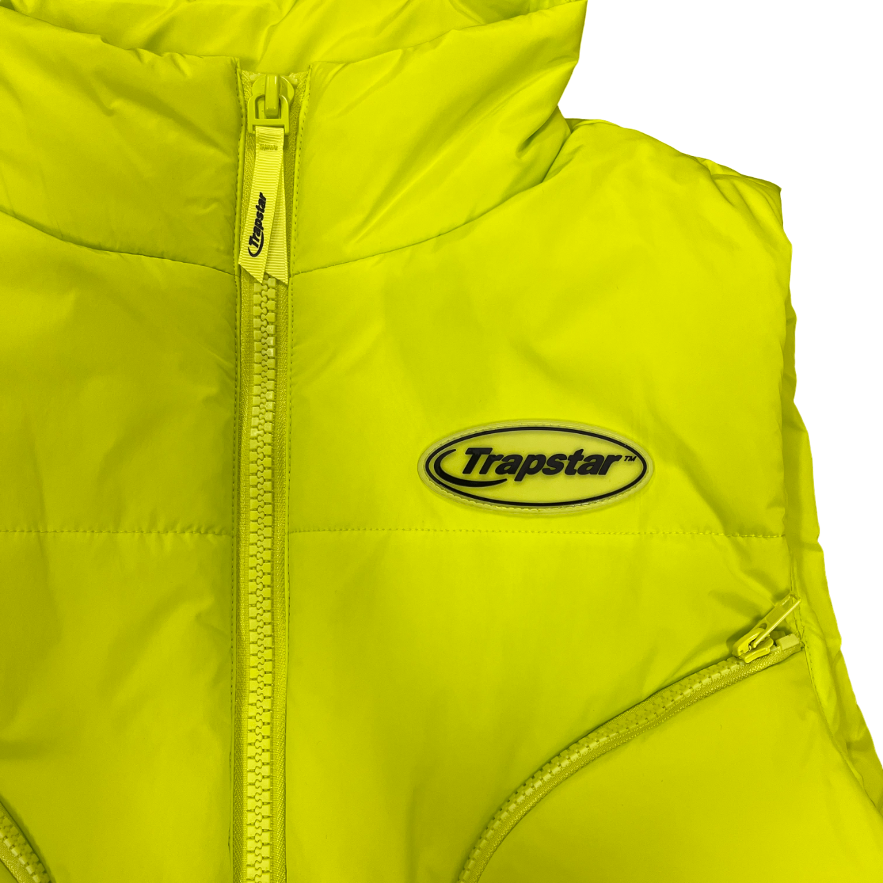 Trapstar hyperdrive gilet lime black