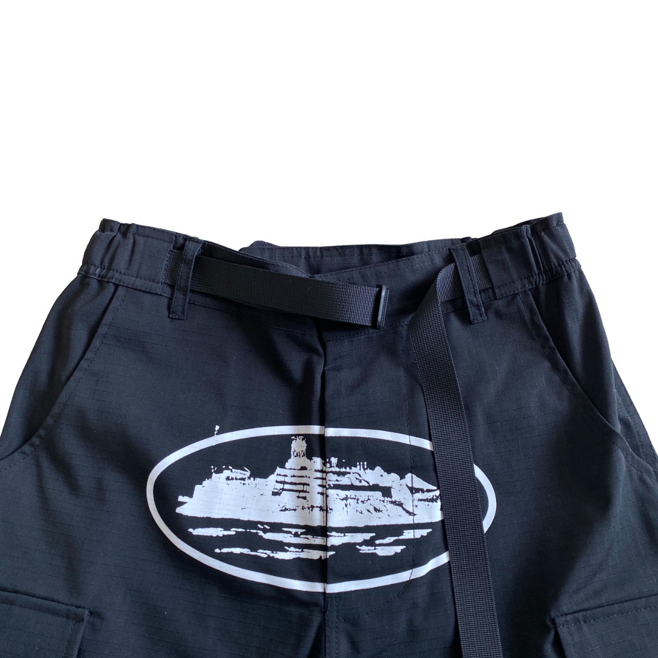 cargo shorts corteiz black/white - CopDripStar