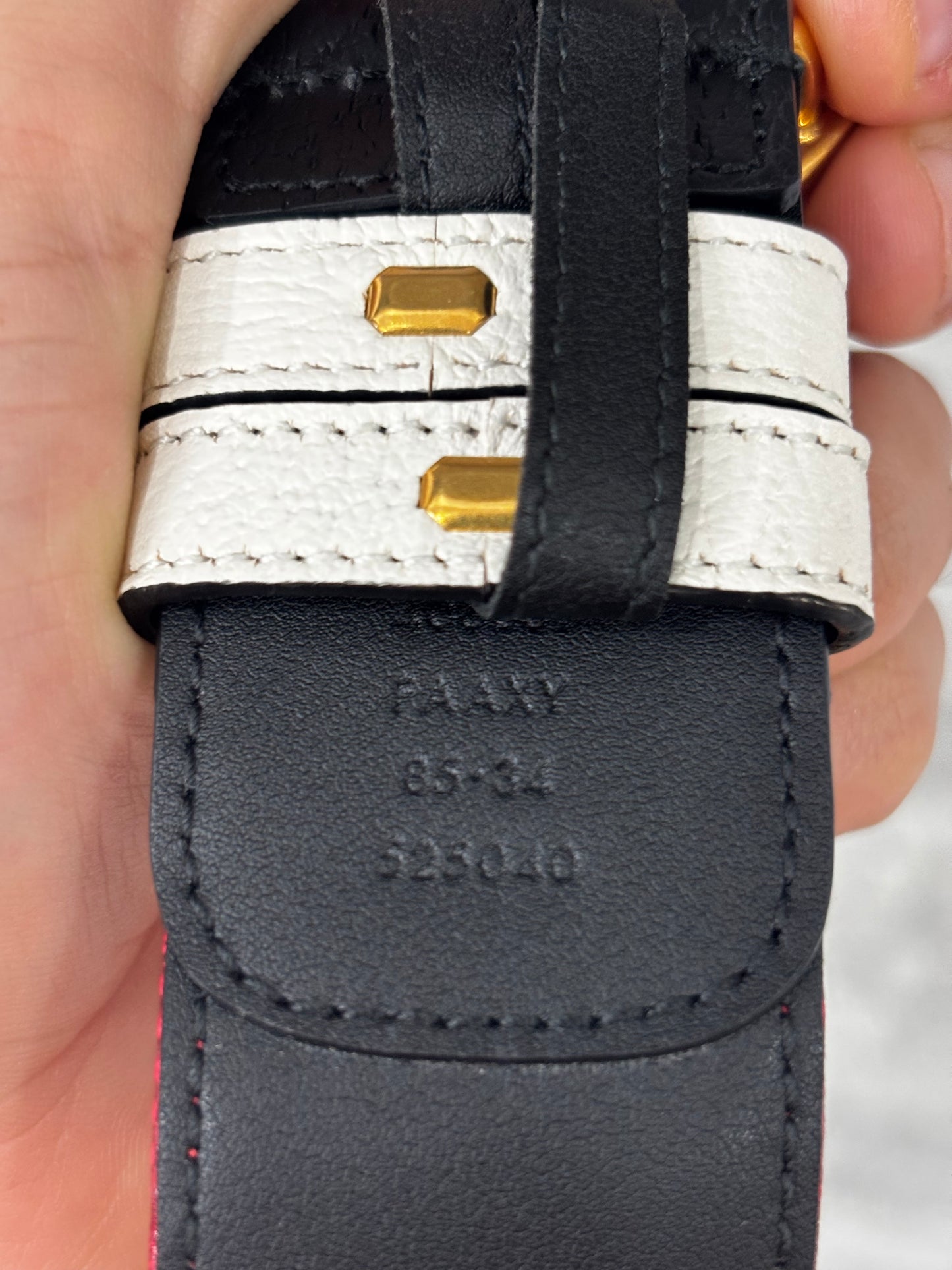 Cintura Gucci X Adidas-Size 85-Condizioni 9,5/10