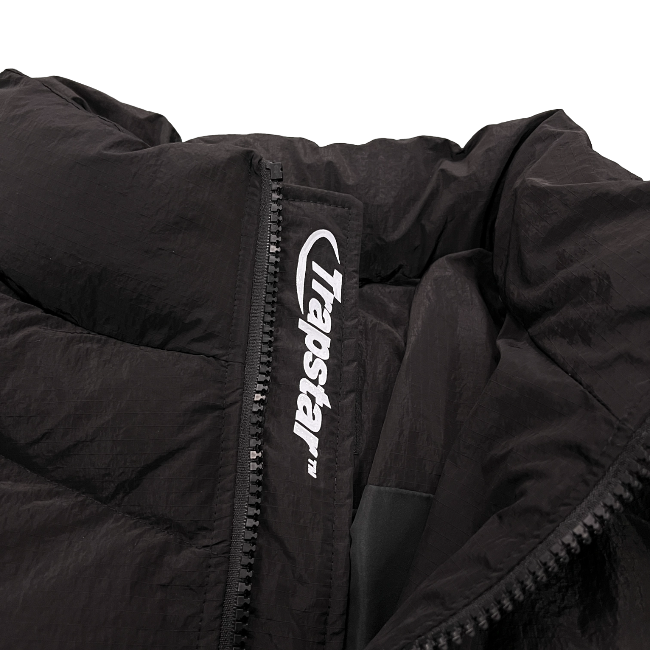 Trapstar sleeve puffer black - CopDripStar