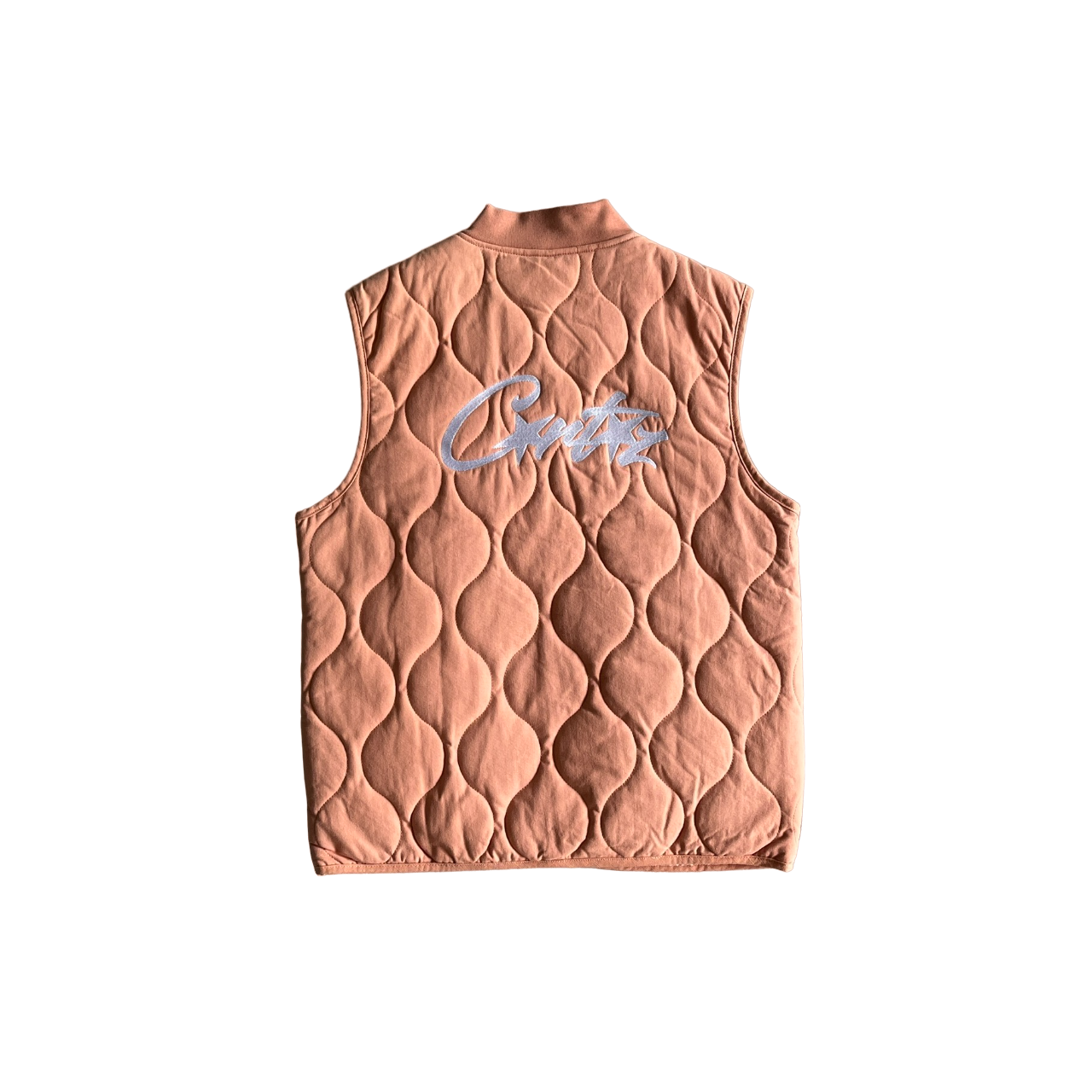 Corteiz guerillaz quilted vest pink - CopDripStar