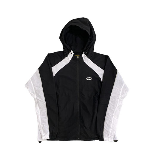 Corteiz black and white jacket - CopDripStar