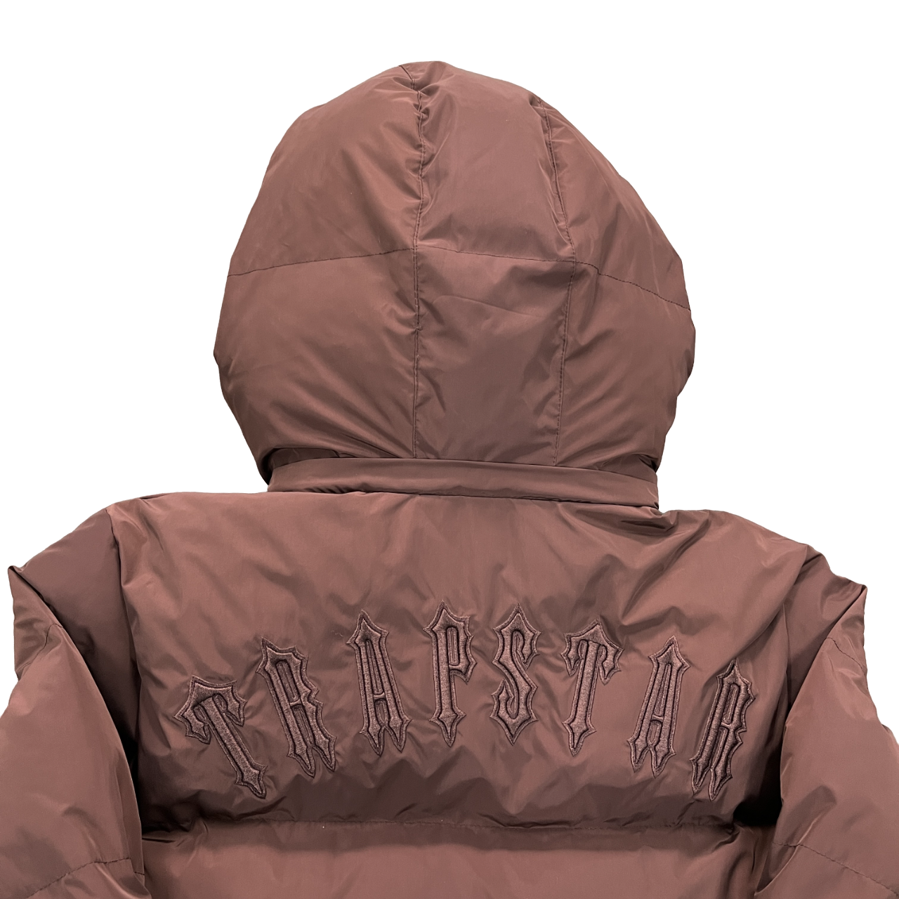 Trapstar puffer jacket brown